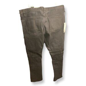 Vidl Los Angeles Ruins Chopper Jeans Size 40 Black Denim For Men